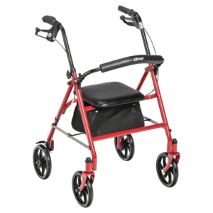 Drive Four Wheel Rollator Rolling Walker